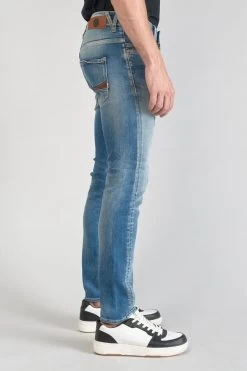 LE TEMPS DES CERISES Perier 900/16 Tapered 7/8ème Jeans Destroy Vintage Bleu N°4 -Mode Mix Soldes 231 jh916perw4077 3001 imaged6