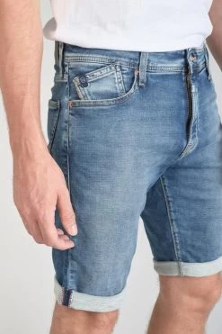 LE TEMPS DES CERISES Bermuda Jogg Oc Bleu Délavé -Mode Mix Soldes 231 jhjoggocw5154 3001 imaged2