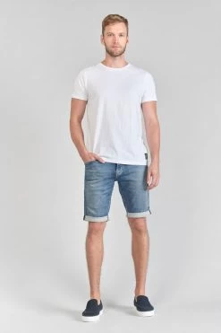 LE TEMPS DES CERISES Bermuda Jogg Oc Bleu Délavé -Mode Mix Soldes 231 jhjoggocw5154 3001 imaged5