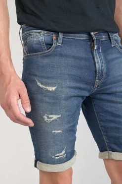 LE TEMPS DES CERISES Bermuda Jogg Oc Bleu Délavé Destroy -Mode Mix Soldes 231 jhjoggocw5155 3001 imaged2