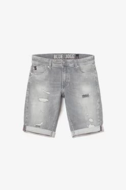 LE TEMPS DES CERISES Bermuda Jogg Oc Gris Délavé Destroy -Mode Mix Soldes 231 jhjoggocw5156 0003 imaged8