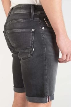 LE TEMPS DES CERISES Bermuda Jogg Oc En Jeans Noir Délavé -Mode Mix Soldes 231 jhjoggocw5157 0403 imaged4