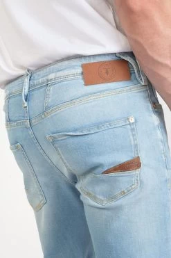 LE TEMPS DES CERISES Bermuda Laredo En Jeans Bleu Clair Délavé -Mode Mix Soldes 231 jhlaredow4085 3001 imaged1