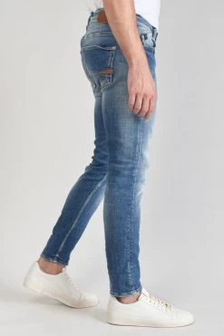 LE TEMPS DES CERISES Mistral Power Skinny 7/8ème Jeans Destroy Bleu N°3 -Mode Mix Soldes 231 jhmistraw6040 3001 imaged4
