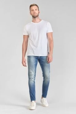 LE TEMPS DES CERISES Mistral Power Skinny 7/8ème Jeans Destroy Bleu N°3 -Mode Mix Soldes 231 jhmistraw6040 3001 imaged7