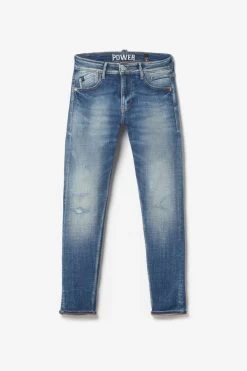 LE TEMPS DES CERISES Mistral Power Skinny 7/8ème Jeans Destroy Bleu N°3 -Mode Mix Soldes 231 jhmistraw6040 3001 imaged8