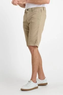 LE TEMPS DES CERISES Bermuda Chino Jogg Swoop Beige Sable -Mode Mix Soldes 231 phswoop00wpig 2076 imaged4