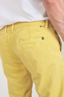 LE TEMPS DES CERISES Bermuda Chino Jogg Swoop Moutarde -Mode Mix Soldes 231 phswoop00wpig 7006 imaged2