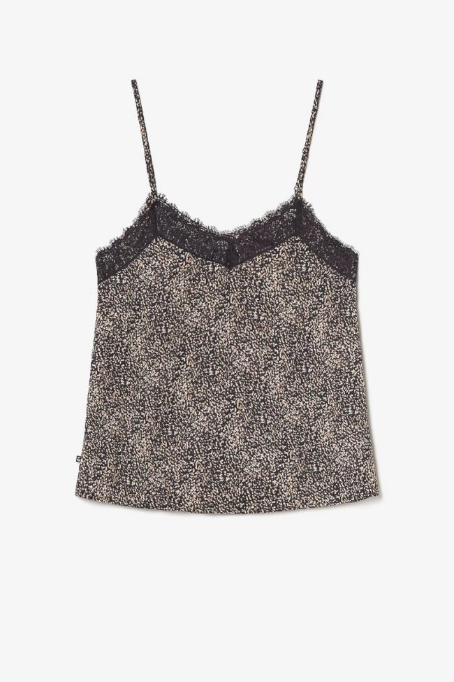 LE TEMPS DES CERISES Caraco Aneto Noir à Motif 8 LE TEMPS DES CERISES Caraco Aneto Noir à Motif – Image 6