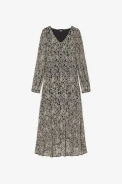 LE TEMPS DES CERISES Robe Longue Kip Noire à Motif Fleuri 15 LE TEMPS DES CERISES Robe Longue Kip Noire à Motif Fleuri -Mode Mix Soldes 232 fkip000000000ml 0001 imaged8