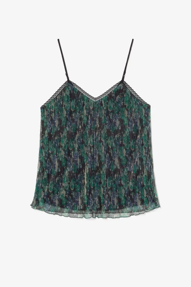 LE TEMPS DES CERISES Caraco Kyla Vert Sapin Irisée 11 LE TEMPS DES CERISES Caraco Kyla Vert Sapin Irisée – Image 9