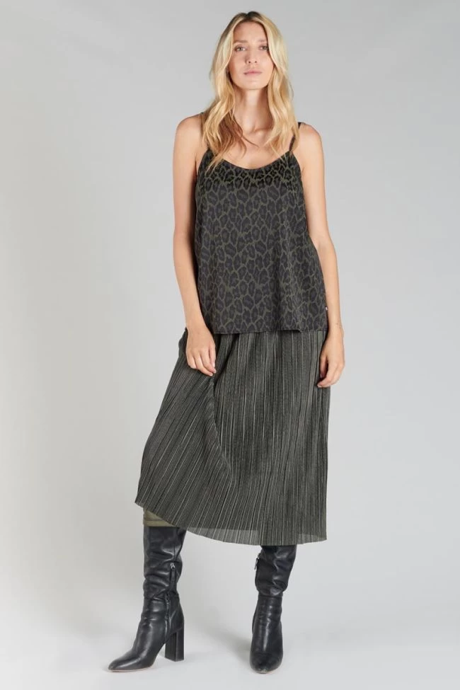 LE TEMPS DES CERISES Caraco Noa En Jacquard Léopard 9 LE TEMPS DES CERISES Caraco Noa En Jacquard Léopard – Image 7