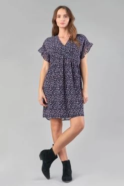 LE TEMPS DES CERISES Robe Paola à Motif Léopard -Mode Mix Soldes 232 fpaola0000000mc 3737 imaged5