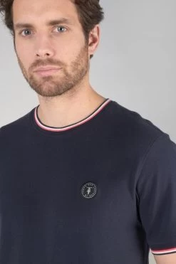 LE TEMPS DES CERISES T-shirt Abot Bleu Nuit