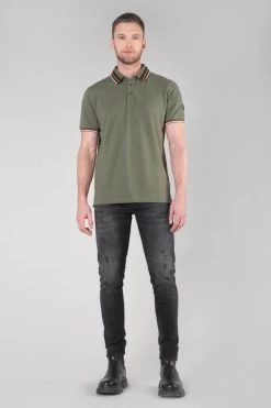 LE TEMPS DES CERISES Polo Arel Kaki -Mode Mix Soldes 232 harel00000000mc 9454 imaged2