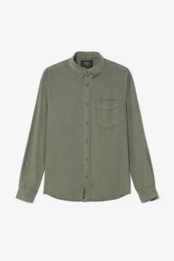 LE TEMPS DES CERISES Chemise Balt Kaki -Mode Mix Soldes 232 hbalt00000000ml 9071 imaged8