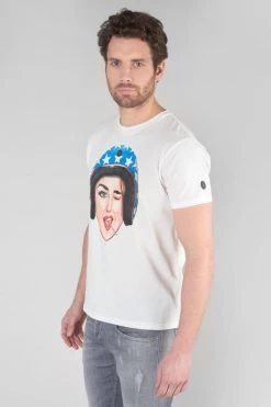 LE TEMPS DES CERISES T-shirt Cram Blanc Imprimé -Mode Mix Soldes 232 hcram00000000mc 1001 imaged1