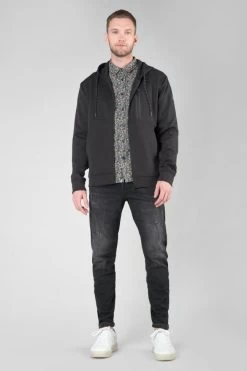 LE TEMPS DES CERISES Chemise Drome Noire à Motif Fleuri -Mode Mix Soldes 232 hdrome0000000ml 9071 imaged6