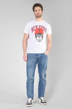 LE TEMPS DES CERISES T-shirt Hira Blanc Imprimé -Mode Mix Soldes 232 hhira00000000mc 1001 imaged1