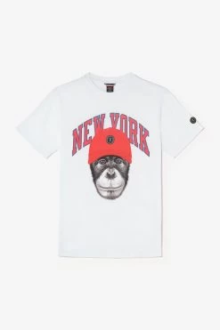 LE TEMPS DES CERISES T-shirt Hira Blanc Imprimé -Mode Mix Soldes 232 hhira00000000mc 1001 imaged8