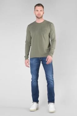 LE TEMPS DES CERISES T-shirt Manches Longues Laia Kaki -Mode Mix Soldes 232 hlaia00000000ml 9071 imaged4