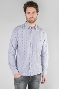 LE TEMPS DES CERISES Chemise à Rayures Stars Avec Motif étoile