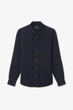 LE TEMPS DES CERISES Chemise Valmy En Jeans Bleu Noir -Mode Mix Soldes 232 hvalmy00w6094 3286 imaged8