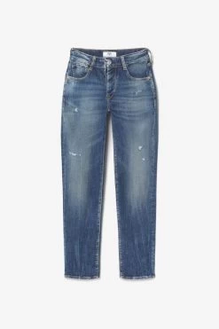 LE TEMPS DES CERISES Bambino 400/17 Mom Taille Haute 7/8ème Jeans Destroy Bleu N°2 -Mode Mix Soldes 232 jf417bamw1468 3001 imaged8