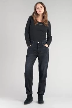 LE TEMPS DES CERISES Basic 400/60 Girlfriend Taille Haute Jeans Bleu-noir N°1 -Mode Mix Soldes 232 jf460basw6083 3286 imaged5