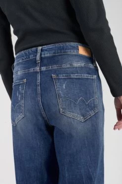 LE TEMPS DES CERISES Cosy Boyfit 7/8ème Jeans Destroy Bleu N°2 -Mode Mix Soldes 232 jfcosy00w1470 3001 imaged4