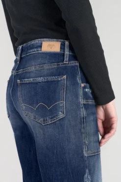 LE TEMPS DES CERISES Cosy Pocket Boyfit 7/8ème Jeans Destroy Bleu N°2 -Mode Mix Soldes 232 jfcosypow1472 3001 imaged1