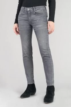 LE TEMPS DES CERISES Eylau Power Skinny 7/8ème Jeans Destroy Gris N°2 -Mode Mix Soldes 232 jfeylau0w1216 0003 imaged1