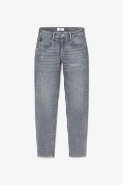 LE TEMPS DES CERISES Eylau Power Skinny 7/8ème Jeans Destroy Gris N°2 -Mode Mix Soldes 232 jfeylau0w1216 0003 imaged8