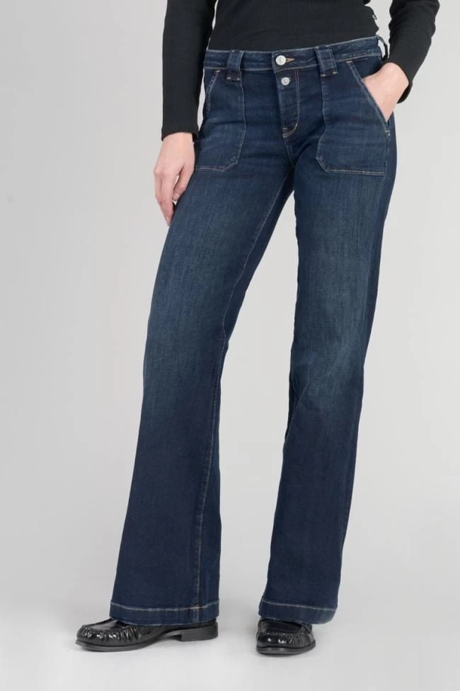 LE TEMPS DES CERISES Flare Jeans Bleu N°1 3 LE TEMPS DES CERISES Flare Jeans Bleu N°1