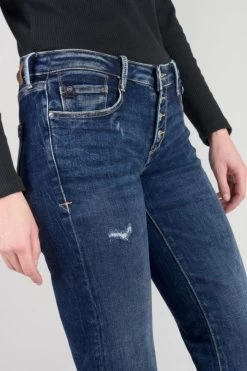 LE TEMPS DES CERISES Foch Flare Jeans Destroy Bleu N°2 -Mode Mix Soldes 232 jffoch00w1464 3001 imaged4
