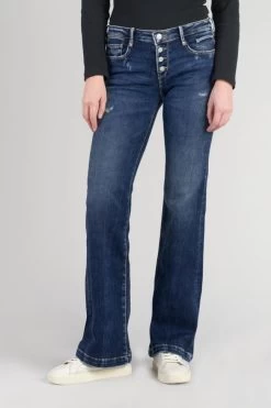 LE TEMPS DES CERISES Foch Flare Jeans Destroy Bleu N°2 -Mode Mix Soldes 232 jffoch00w1464 3001 imaged6