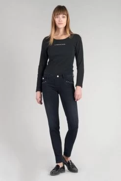 LE TEMPS DES CERISES Gance Pulp Slim Jeans Bleu-noir N°4 -Mode Mix Soldes 232 jfgance0w3078 3286 imaged5