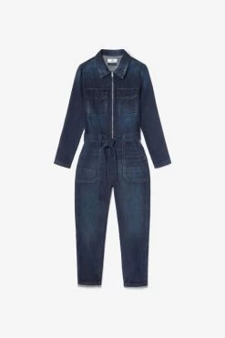 LE TEMPS DES CERISES Combinaison Pantalon Louisa En Jeans Bleu Délavé 15 LE TEMPS DES CERISES Combinaison Pantalon Louisa En Jeans Bleu Délavé -Mode Mix Soldes 232 jflouisaw3051 3001 imaged8
