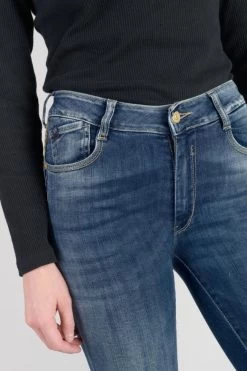 LE TEMPS DES CERISES Menars Pulp Slim Taille Haute Jeans Bleu N°3 -Mode Mix Soldes 232 jfmenarsw6077 3001 imaged2