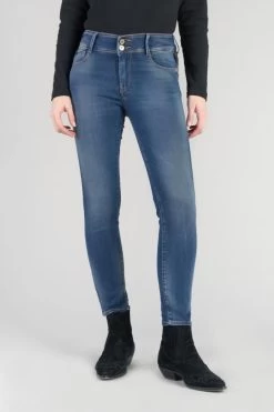 LE TEMPS DES CERISES Mood Ultra Pulp Slim 7/8ème Jeans Bleu N°3