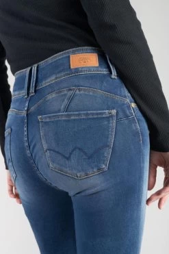 LE TEMPS DES CERISES Mood Ultra Pulp Slim 7/8ème Jeans Bleu N°3 -Mode Mix Soldes 232 jfmood00w1469 3001 imaged4