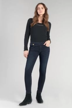 LE TEMPS DES CERISES Vigny Pulp Slim 7/8ème Jeans Bleu-noir N°2