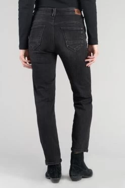 LE TEMPS DES CERISES Zep Pulp Regular Taille Haute 7/8ème Jeans Destroy Noir N°1 -Mode Mix Soldes 232 jfzep000w6081 0403 imaged1