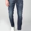 LE TEMPS DES CERISES Basic 600/17 Adjusted Jeans Destroy Bleu N°1 -Mode Mix Soldes 232 jh617basw1479 3001 image3