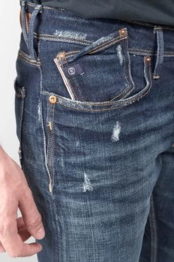 LE TEMPS DES CERISES Basic 600/17 Adjusted Jeans Destroy Bleu N°1 -Mode Mix Soldes 232 jh617basw1479 3001 imaged2