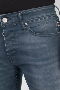 LE TEMPS DES CERISES Musset 700/11 Adjusted Jeans Enduit Bleu-noir N°3 -Mode Mix Soldes 232 jh711musw1456 3316 imaged1