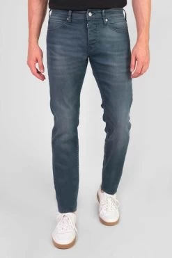 LE TEMPS DES CERISES Musset 700/11 Adjusted Jeans Enduit Bleu-noir N°3 -Mode Mix Soldes 232 jh711musw1456 3316 imaged4