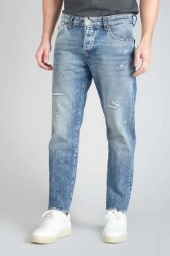LE TEMPS DES CERISES Vintage 700/20 Regular Jeans Destroy Bleu N°4
