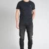 LE TEMPS DES CERISES Alost 900/03 Tapered Arqué Jeans Destroy Noir N°1 -Mode Mix Soldes 232 jh903galw6071 0403 image3
