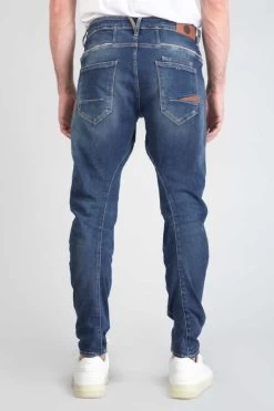 LE TEMPS DES CERISES Auteuil 900/03 Tapered Arqué Jeans Destroy Bleu N°3 -Mode Mix Soldes 232 jh903gauw1455 3001 imaged4